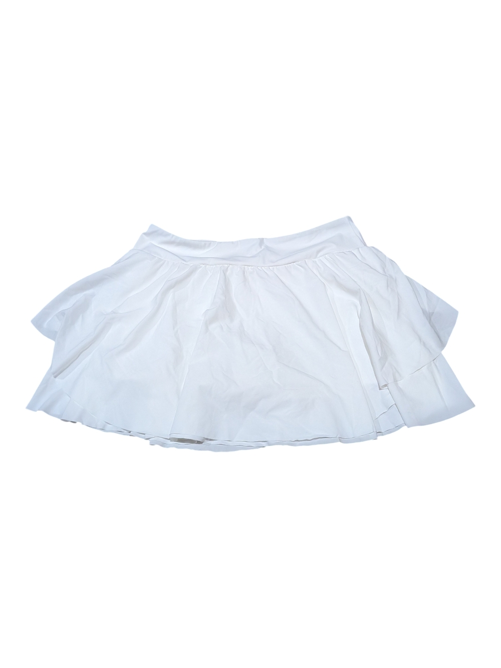Varley White Tiered Athletic Skort
